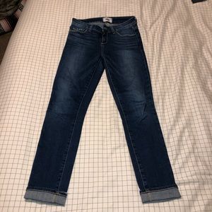 Paige Skyline Ankle Peg Jeans